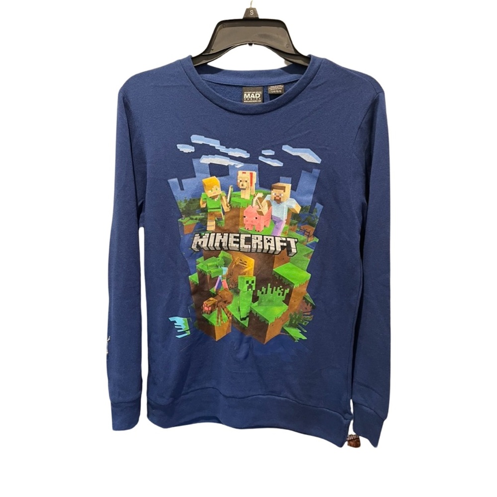 NWT Minecraft long sleeve pullover by Mad Engine.